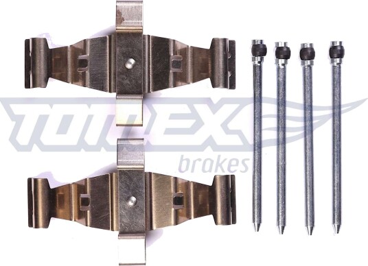 Monteringssett, bremseklosser TOMEX brakes TX 44-51