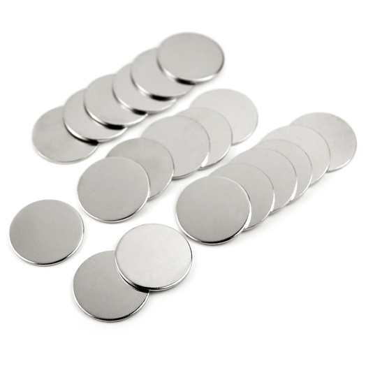 Stor og tynn metallskive Ø 35 x 2 mm skiver og metalldisker Stor og tynn metallskive Ø 35 x 2 mm skiver og metalldisker