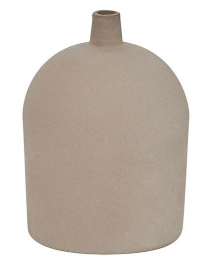 Kristina Dam Studio Dome vase grey engobe, small