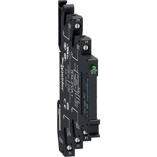 Schneider Electric Interface relay complete with socket with screw terminals 6a 1c/o 24v ac/dc supply (3606480077838) Schneider Electric Interface relay complete with socket with screw terminals 6a 1c/o 24v ac/dc supply (3606480077838)