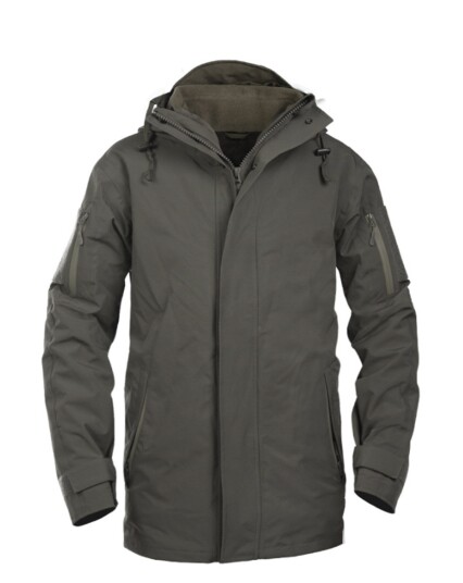 Mil-Tec Wet Wether Jacket - Jakke med fleecefor Gen.II Oliven