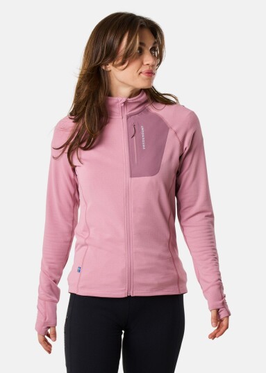 Swedemount Ultra Light Tech Full Zip W Dusty Rose 46 Hoodies