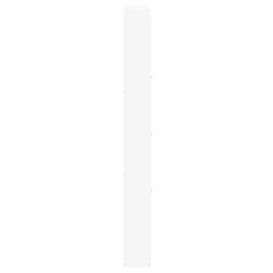 vidaXL Skoskap hvit 59x17x150 cm konstruert tre vidaXL Skoskap hvit 59x17x150 cm konstruert tre