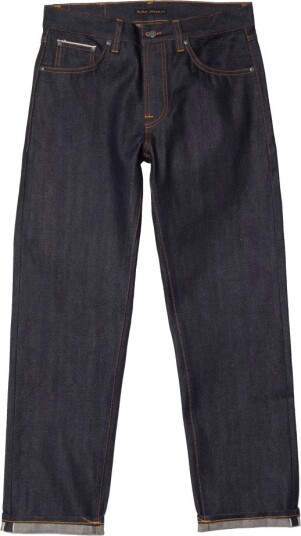 Nudie Jeans Herre Jeans Blå W33 L32,