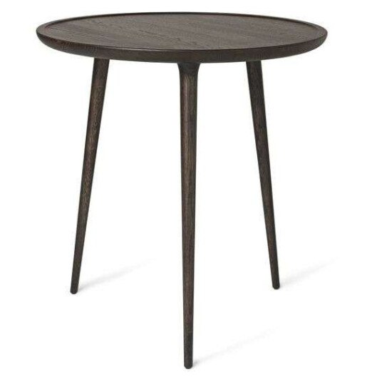 Mater - Accent Cafe Table Sirka Grey Oak Ø70