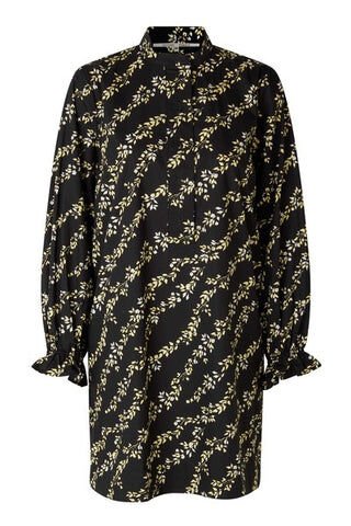 Second Female Kalmia Tunic Dress Black S