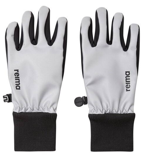 Reima Silver Heippa Silver Softshell Hansker 3