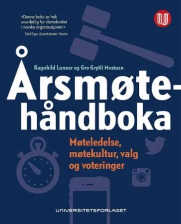 Årsmøtehåndboka Av Ragnhild Lunner, Gro Grytli Mostuen
