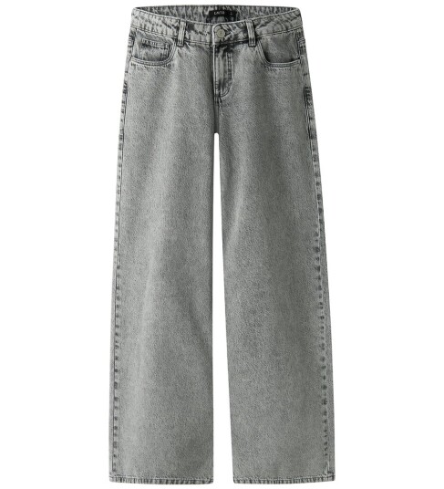 LMTD Nlfbirm Lw Wide Pant Noos Grey 176 LMTD Nlfbirm Lw Wide Pant Noos Grey 176