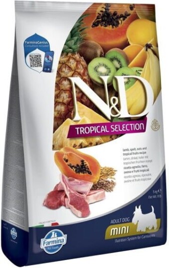 Farmina N&D Dog Tropical Lamb Small 5 kg Farmina N&D Dog Tropical Lamb Small 5 kg
