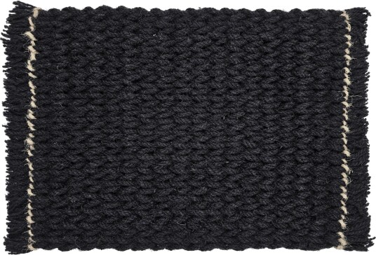 Dørmatte Crispin svart Størrelse: 60 x 90 cm Dørmatte Crispin svart Størrelse: 60 x 90 cm