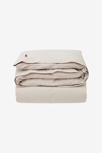 Lexington Dynetrekk Pin Point Cotton Duvet Cover Beige Lexington Dynetrekk Pin Point Cotton Duvet Cover Beige