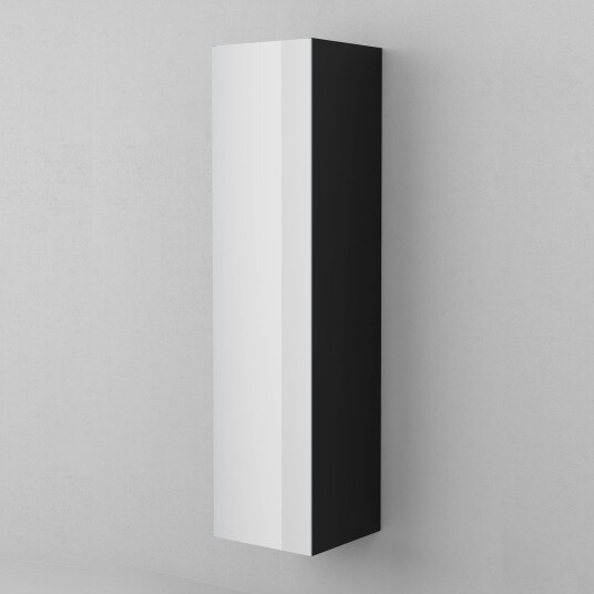 INR Iconic Nordic Rooms Twin 40 Høyskap med 4 Hyller og 2 Skuffer B400xh1600xd390mm Black oak / 40cm Venstre Hengslet INR Iconic Nordic Rooms Twin 40 Høyskap med 4 Hyller og 2 Skuffer B400xh1600xd390mm Black oak / 40cm Venstre Hengslet