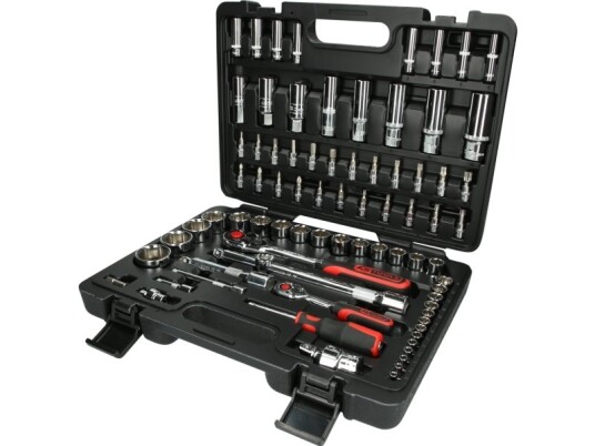 Ks Tools 918.0678, Støpselsett, 78 Hoder, Kromvanadiumstål, 6,3 Kg