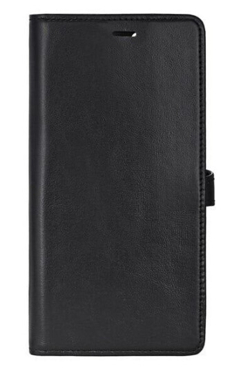 Buffalo Lommebokdeksel i Skinn for Samsung S25 Ultra - 3 Kort, Svart Buffalo Lommebokdeksel i Skinn for Samsung S25 Ultra - 3 Kort, Svart