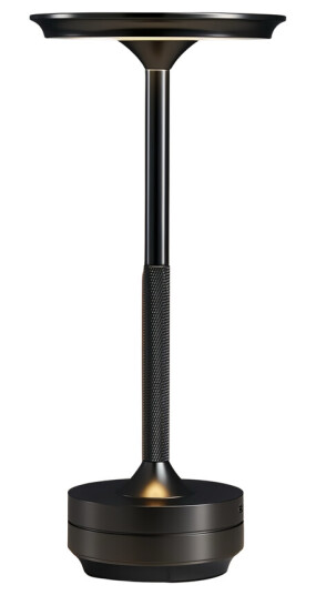 Oppladbar LED bordlampe Svart berøringsdimbar CCT IP20 Dimbar : Kulør Varm til Kald Hvit Oppladbar LED bordlampe Svart berøringsdimbar CCT IP20 Dimbar : Kulør Varm til Kald Hvit