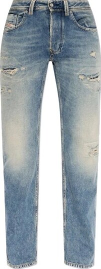 Diesel Herre Jeans Blå W34,