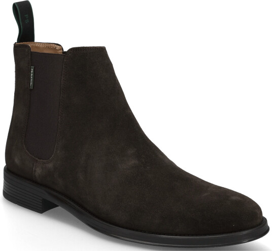 PS Paul Smith Mens Shoe Augustus Brown Suede - Brown - 44