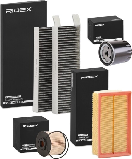 Filtersett RIDEX 4055F25231