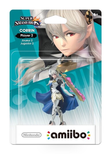 Nintendo Amiibo Corrin Figurine Player 2 fra Super Smash Bros.