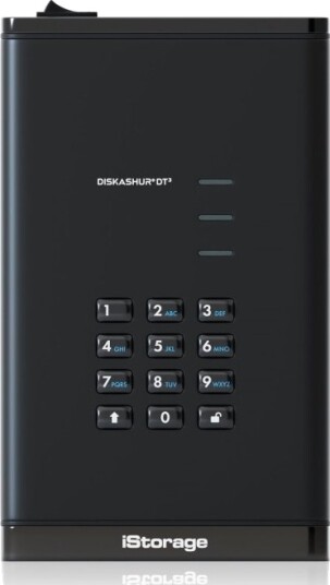 iStorage DiskAshur Pro3 HDD 5TB Svart IS DAP3 256 5000 F