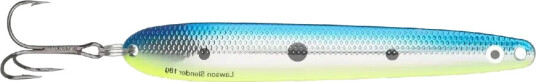 Lawson Slender sluk, Blue/Silver/Yellow - 18 gram