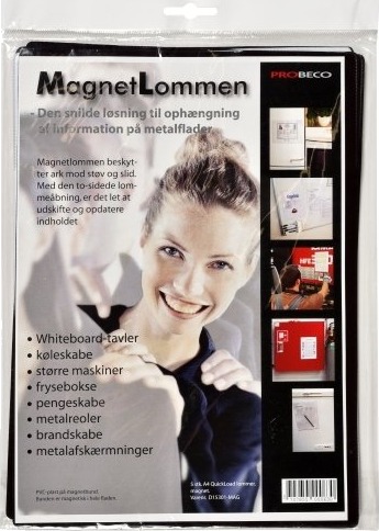 Magnetlomme Easy A4 5 Pakke