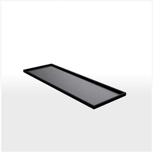 Slidedrain Slukrenne Tile Insert Svart Matt / 60cm