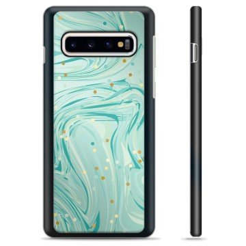 Samsung Galaxy S10 Beskyttelsesdeksel Grønn Mynte