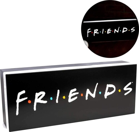 Friends Logo bordlampe – LED moderne design 16 tommer