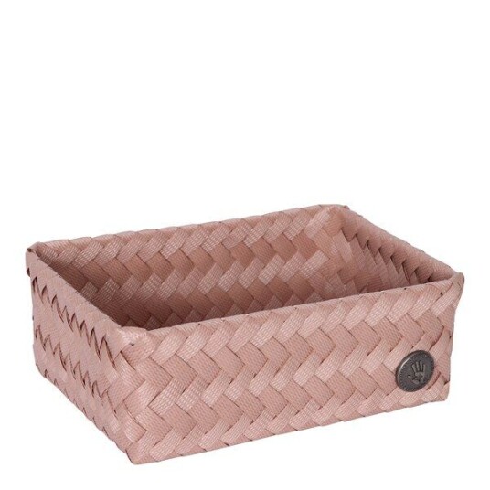 Handed By Fit liten oppbevaringskurv 18x12x7 cm copper blush
