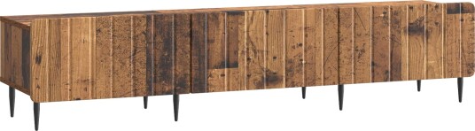 TV skap med skuff Gammelt tre 147 x 34,5 x 32 cm Konstruert tre TV skap med skuff Gammelt tre 147 x 34,5 x 32 cm Konstruert tre