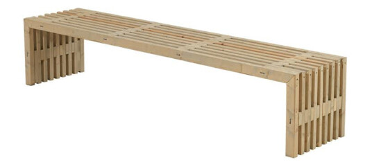 Benk PLUS Rustikk Design 2180 mm