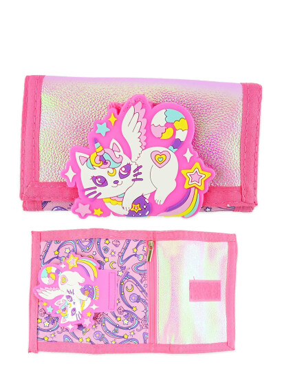 Robetoy Wallet Caticorn - Pink - ONE SIZE Robetoy Wallet Caticorn - Pink - ONE SIZE