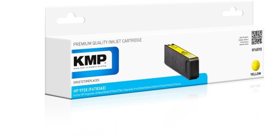 Kmp H165yx Høyt (Xl) Utbytte Gult Pigmentbasert Blekk 111,5 Ml 7000 Sider