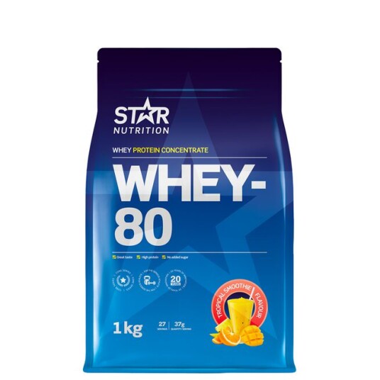 Star Nutrition Whey 80 - Tropical Smoothie