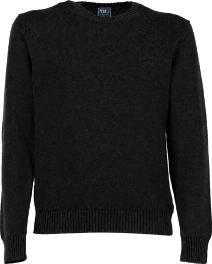 Fedeli Herre Strikkevarer Svart 2XL,