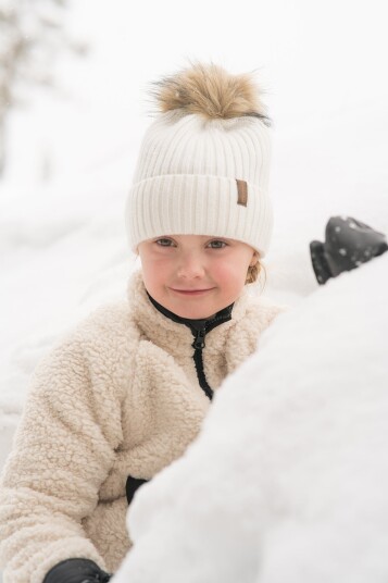 Lindberg Kids' Sibo Hat Offwhite 4/56 60cm