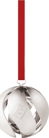 Georg Jensen   2026 julekule 5,5 cm sølv