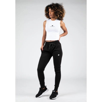 Gorilla Wear Livonia Crop Top White M