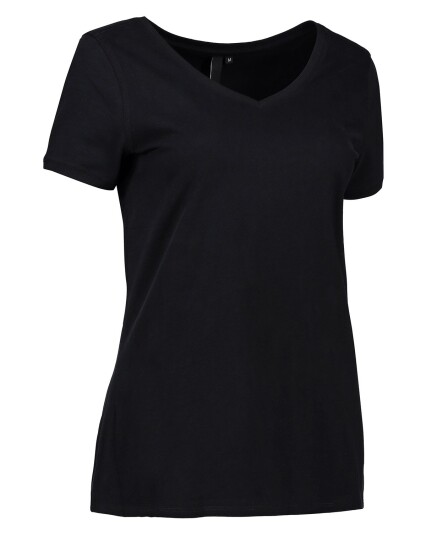 ID T-skjorte Core V-Neck til Dame Svart