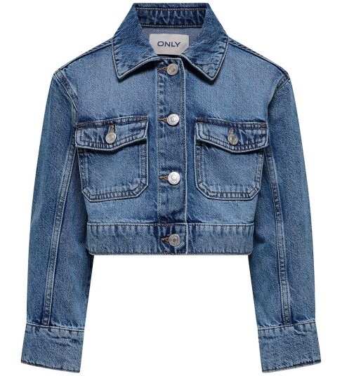 Kids Only Koglumi Ls Jacket Dnm Pim Noos Blue 134