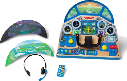 Melissa & Doug Interaktivt Pilot Dashbord Leke - 3+ År