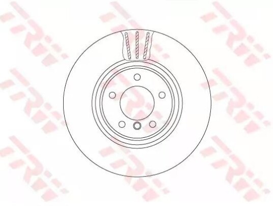 Bremseskive TRW DF6609S