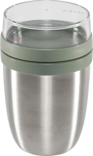 Mepal Ellipse Termofrokostboks 500+200ml, Rustfritt stål - Sage