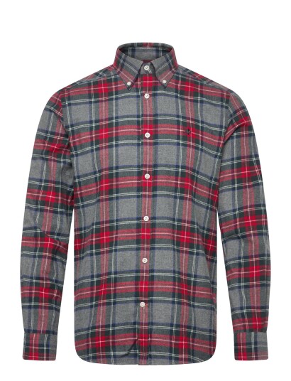 Morris Flannel Tartan Shirt Classic Fit   Multi/patterned   XS