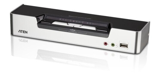 ATEN KVM Sw.  2P. USB Dual-DVI Audio