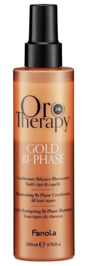 Fanola Oro Therapy Gold Balsam med to faser 200 ml Fanola Oro Therapy Gold Balsam med to faser 200 ml