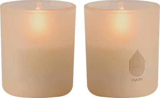 Uyuni LED stearinlys beige