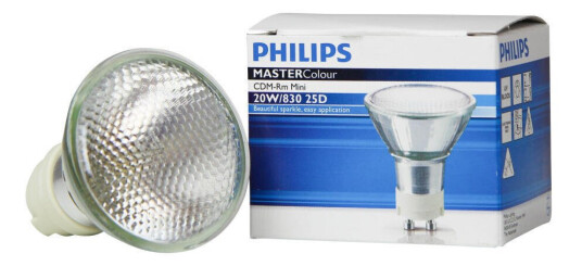 Philips MASTERColour GX10 CDM-RM Mini 20W 25D - 830 varm hvit